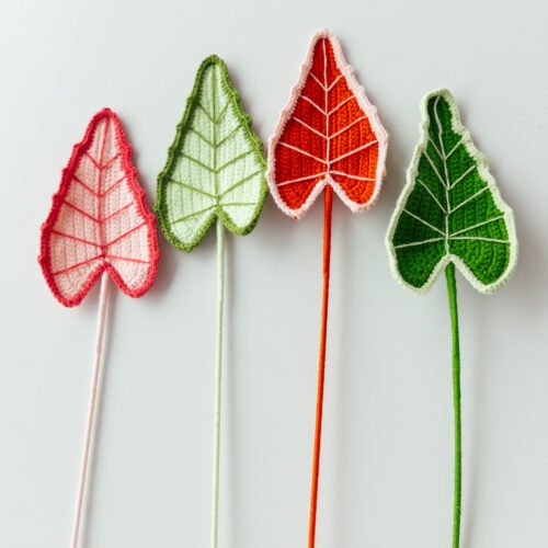 Crochet Alocasia Leaf